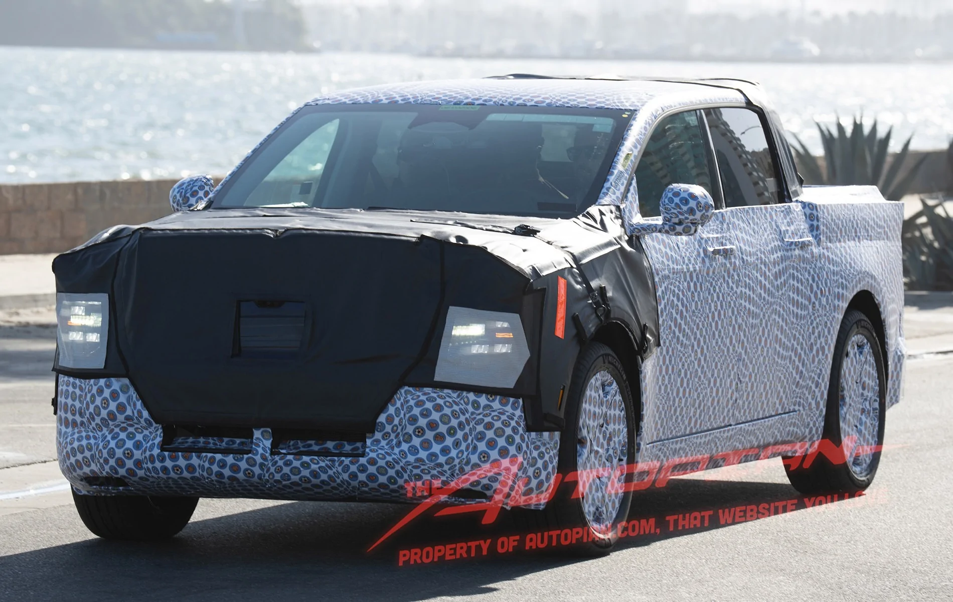 Ranchero EV Pickup Truck First Sight!! $30k midsize EV pickup Ranchero prototype spied 📸 Ford-30k-Truck-The-Autopian-Pics-00001