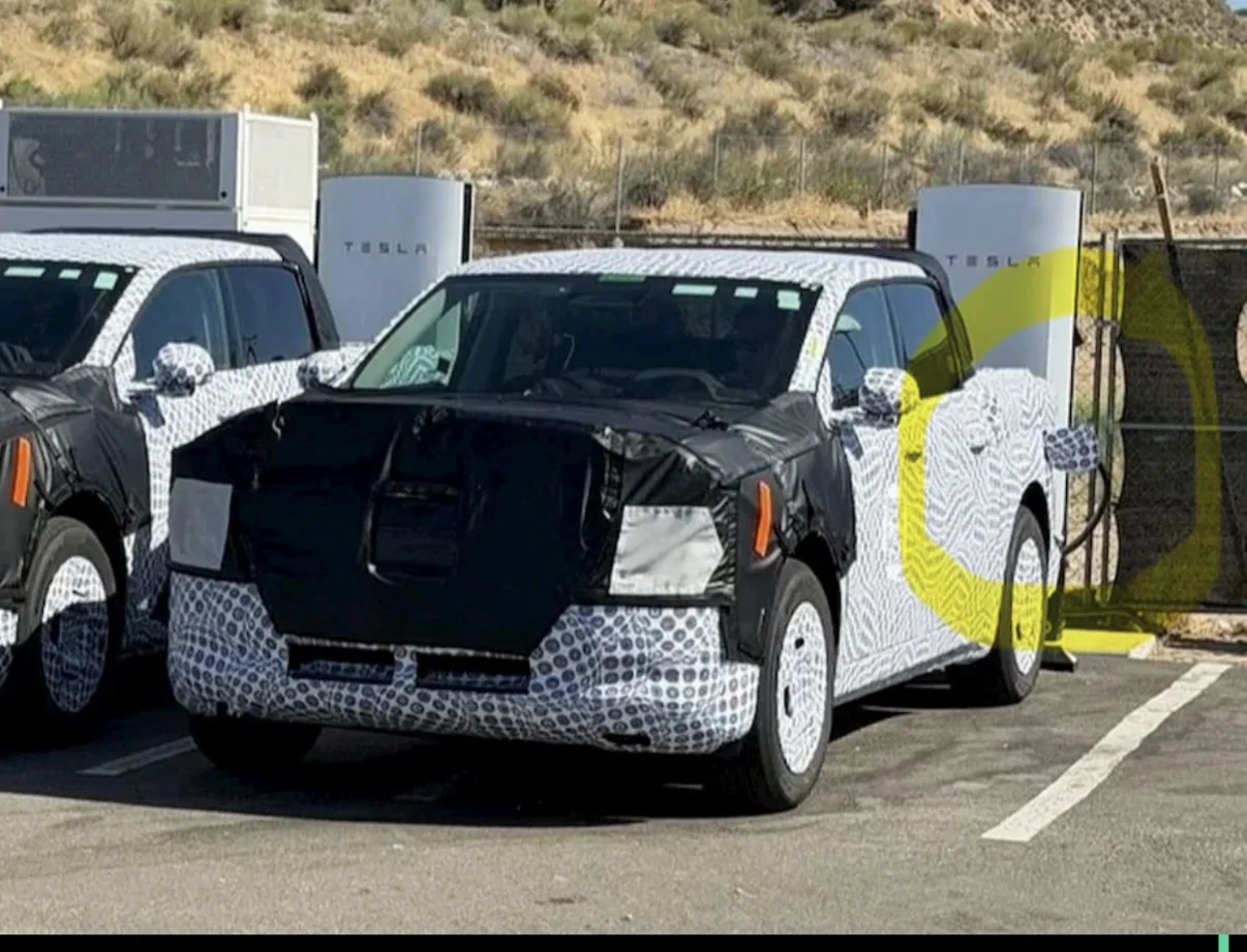 Ranchero EV Pickup Truck Two Ranchero’s EV’s spotted @ Tesla supercharging station in California IMG_5053