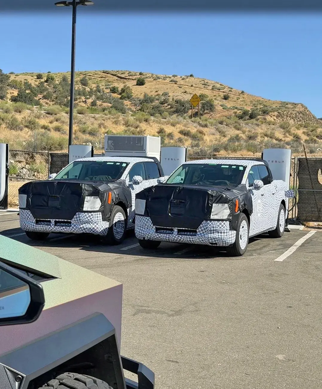 Ranchero EV Pickup Truck Two Ranchero’s EV’s spotted @ Tesla supercharging station in California IMG_5320