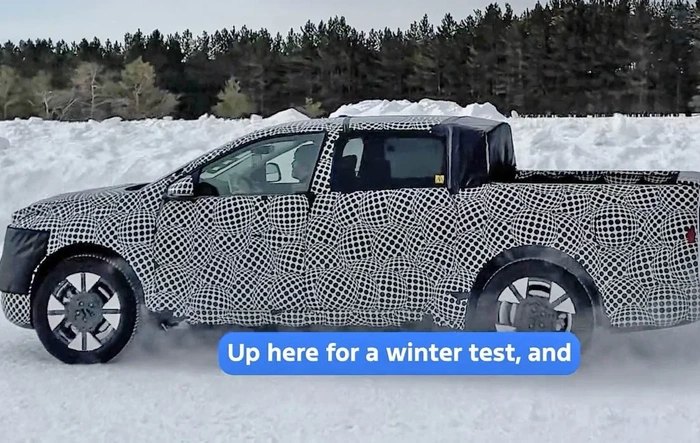 New videos revealed by camo easter egg, shows wheels, snow track testing, less camo